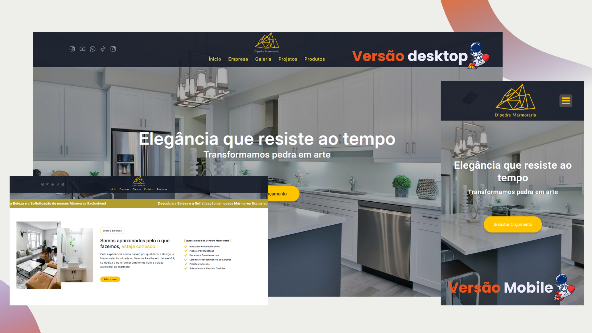 banner criação de sites